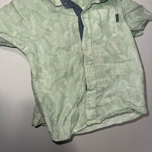 Eddie Bauer Mint Green Button-Up Shirt